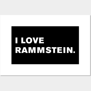 I Love Rammstein. Posters and Art